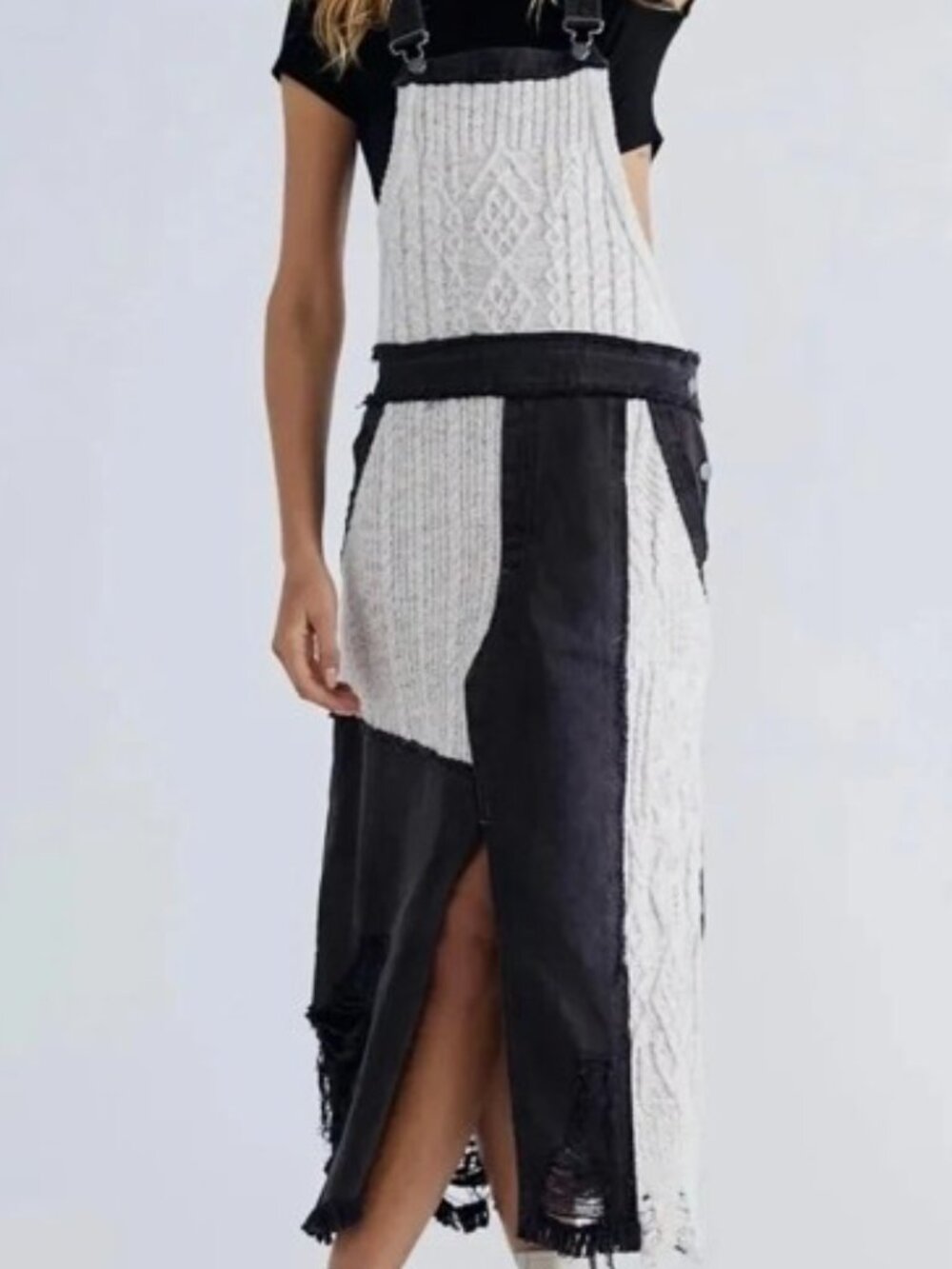 Free People Distressed Skirtall